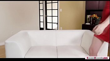 Preview 1 of Xxxhot Hrs Porn Gang - Busty TS blonde analed by her blind date