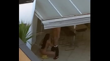 Preview 3 of Female Im Cumming Compilation - flagra de casal transando na sacada do pr&eacute_dio