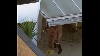 Preview 1 of Female Im Cumming Compilation - flagra de casal transando na sacada do pr&eacute_dio