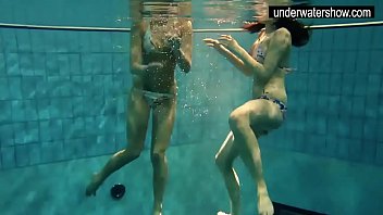 Preview 2 of Live Sex Rip Hd - Andrea and Monica hot teens in the pool