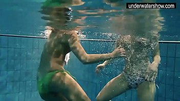 Preview 3 of Live Sex Rip Hd - Andrea and Monica hot teens in the pool