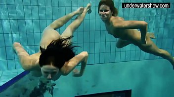 Preview 4 of Live Sex Rip Hd - Andrea and Monica hot teens in the pool
