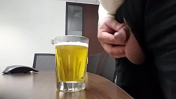 Preview 4 of Www Xxx Vdo Com S - Filling a glass with my piss