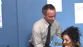 Preview 1 of Tuisyen Tamil - Twin &amp_ Naughty Secretary Kit and Kat Lee in Threesome