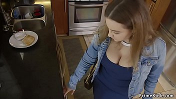 Preview 1 of Hinh Sex Ba Gia Khieu Dam U45 - Dude fucks busty step sister of Asian wife