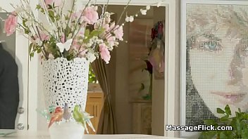 Preview 2 of Monica Daze - Masseuses milking cock in and after shower