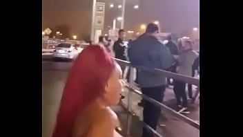Preview 2 of Irani Iranian Persian Sahar Home - Deysi araujo mostrando tetas en publico