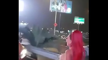 Preview 4 of Irani Iranian Persian Sahar Home - Deysi araujo mostrando tetas en publico