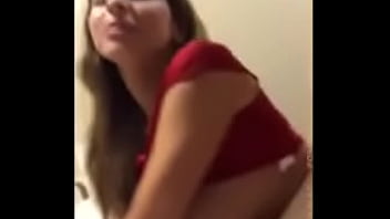 Preview 2 of Up Vabe Sex - Young girl sucking cock and fucking in bathroom