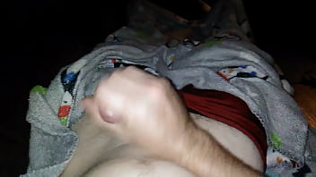 Preview 1 of Desi Groping - Nice cock late night stroking and cum