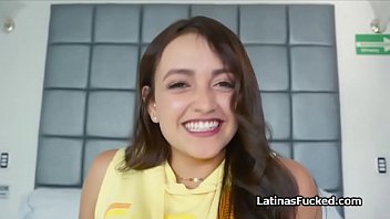 Preview 2 of Ako Mizuno - Spectacular Latina amateur gags on hard cock