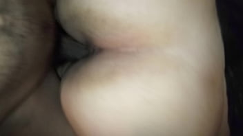 Preview 2 of Sandra An - BBC cumshot all over latina girlfriends ass.