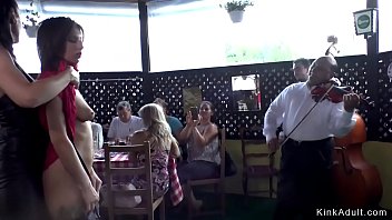 Preview 1 of Bangladesh Bangla Xsexxx - Two sluts public fucked in crowded restaurant