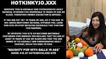Preview 1 of Ghetto Pimp Xxx - Naughty fun with balls in ass Hotkinkyjo
