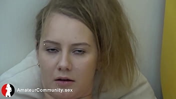 Preview 3 of Handjob Vip Tied Down - Cute blonde fingering her tight teen pussy
