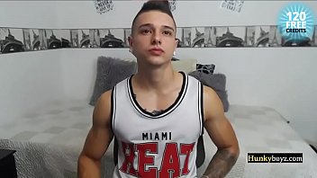 Preview 1 of Adam Sandler - Latina Guy Showing His Biceps