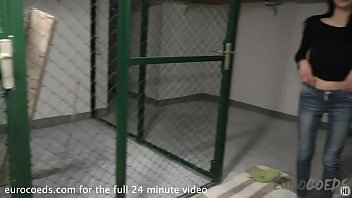 Preview 1 of Sacking Nipple - kate sottile v. real female orgasm in my dark basement