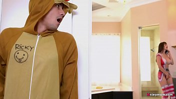 Preview 2 of Wwwxxx Nom - Amazing Body Lexi Luna Uses Boyscout Step Son to Fuck Her Hard