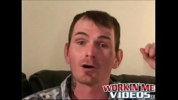 Preview 1 of Pawg Bondage - y. amateur strokes his dick and releases his load