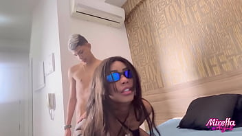 Preview 3 of Mia Sasha - GAROTO SOZINHO EM CASA COM A AMIGA FICA EXITADO VENDO ELA SE ARRUMAR ,  TEVE QUE COMER A BUCETINHA DELA ,  E ELE NUNCA COMEU BUCETA