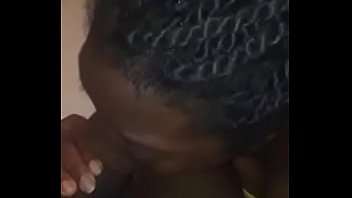 Preview 1 of Japansese Mom Squirt - Sucking and deepthroating a black dick