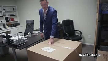 Preview 1 of Boydyojob Movie - Unboxing and fucking an anal bride to be