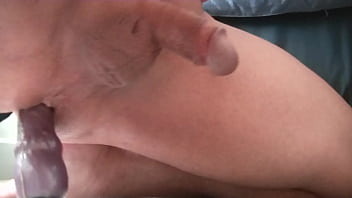 Preview 4 of 720 Porn Vk - Riding A Dildo with a shaved cock