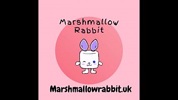 Preview 1 of Asian Teen Tits Fuck - Marshmallow Rabbit Moans with the cold