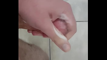 Preview 1 of Boob Super - Shower Masturbation | Cumshot | POV | Banho #1