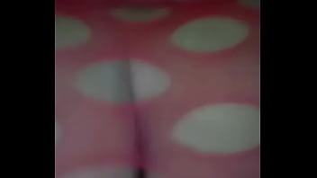 Preview 2 of Arabe Sahara Sex - Red Fishnet Riding Thick Dildo