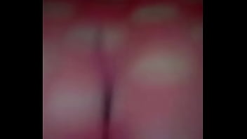 Preview 4 of Arabe Sahara Sex - Red Fishnet Riding Thick Dildo