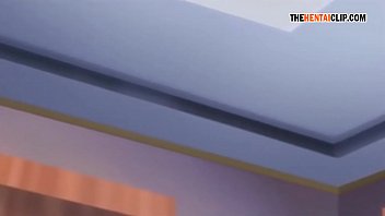 Preview 2 of Blonde In Skirt Blue Eyes - step brother makes a threesome with sister in law - Hentai