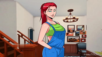 Preview 1 of Xxxvideo Arab - Big  bitch fuck her roommate in her landlady&#039_s room - kimmytoons