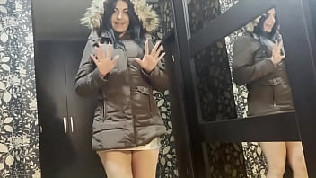 Preview 1 of Sex 1979 Xxx Com - Preview- MilfyCalla- A Lot Of Cum On Brown Fur Hooded Puffer Jacket 172- I really like to suck cock while wearing Brown Fu...