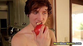 Preview 2 of Pulled Cervix Out - Gay step son fucks his straight jobless stepdad on a webcam show