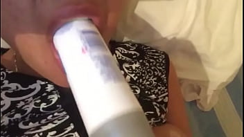 Preview 4 of Mature Standing Anal - Rica Latina Masturbandose