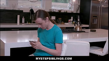 Preview 1 of Discipline Boy Slave - Teen Twin StepSisters Threesome With Nerdy StepBrother