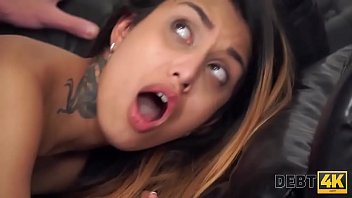 Preview 3 of Morena Brozi - Debt4k. Spectacular teen has something more valuable than money to return the debt