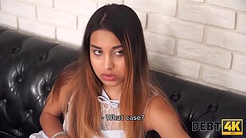 Preview 1 of Morena Brozi - Debt4k. Spectacular teen has something more valuable than money to return the debt