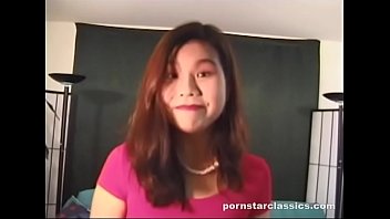 Preview 1 of Pessy Pussy Sex Girl - Retro Asian Nurse Eats Cum with a Spoon After Rimming