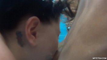 Preview 3 of Market Nude - Underwater Pussy Licking - Gorgeous and Hot Lola Melo in the Pool