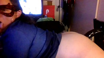 Preview 3 of Big Ass With Leggings - KASSANDRA STORM BLUE-NIGHT 2