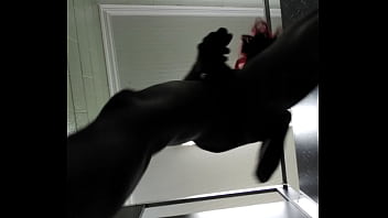 Preview 2 of Sauna Masturbation Encouragement - Ebony sissy RVA park