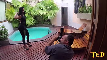 Preview 2 of Hot Lun Phodi - Bastidores do Ted com Bianca Naldy - Nego Catra - Capoeira