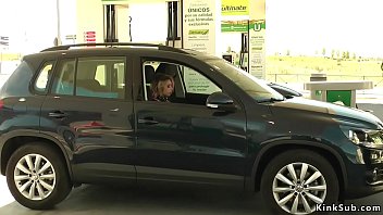 Preview 1 of 2 Moms Exchange Sons - Blonde in bondage d. at gas station