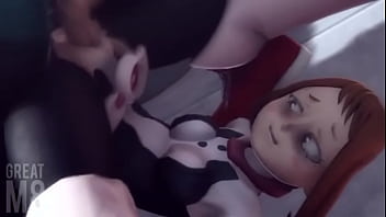 Preview 3 of Ghetto Black America - My Hero Academy Hentai - Izuku Midoriya Making Sex With Ochaco Uraraka [SFM With Sound]