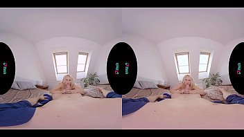 Preview 3 of Sanny Leone Xxx Video - VRHUSH Stunning busty blonde Angel Wicky fucked in POV