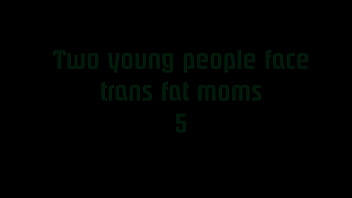 Preview 1 of Kathia Nobli Solo - Two young people face trans fat PART 5