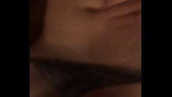 Preview 1 of Gerrard Erza - CD Cum b. Alyssa&rsquo_s bulge being stroked.