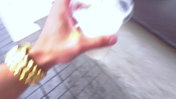 Preview 1 of Ahu Tugba - Boy gift me a coctail,  so I gift him real hard SEX